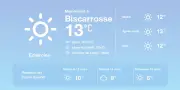 Météo à Biscarrosse : Amélioration en cours avec des températures au-dessus des normales