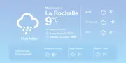 Météo à La Rochelle : pluies éparses et températures douces pour ce week-end