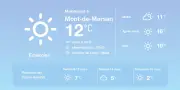 Météo à Mont-de-Marsan : Éclaircies et hausse des températures aujourd'hui