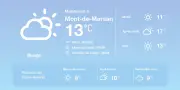 Météo à Mont-de-Marsan : grisaille persistante avant une embellie éphémère