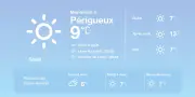 Météo à Périgueux : Soleil et nuages en alternance, températures douces