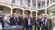 Nîmes Université inaugure la réhabilitation du site Hoche avec sa chapelle transformée en salle de prestige