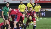 Pro D2 : Mont-de-Marsan domine Béziers 41-24, l'ASBH rate une opération cruciale avant la trêve