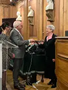 Robert Pinède, héros de la Shoah, reçoit à titre posthume le diplôme de Gardiens de la vie