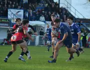 Rugby Fédérale 3 : Bazas et Castillon en tête, le Stade Bordelais chute lourdement