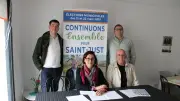 Saint-Just-d'Ardèche : la maire sortante présente son programme et sa liste pour les municipales