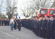 Sainte-Barbe célébrée à Duras : les pompiers honorés pour leur engagement exceptionnel