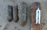 Sept obus de la Seconde Guerre mondiale neutralisés sur les plages du nord de la France