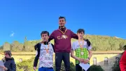 Titouan Mottin, champion junior de trail en Occitanie, brille à Fontfroide