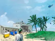 Tromelin : entre approvisionnement héliporté et mémoire des naufragés oubliés