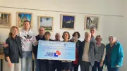Un chèque de 3 463,40 € pour la Ligue contre le cancer à Servian
