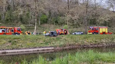 Accident grave en Dordogne : cinq blessés après une collision frontale sur la D660