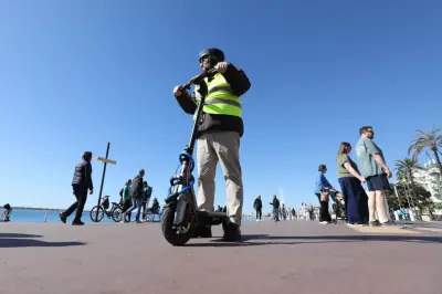 Alpes-Maritimes : Casque et gilet réfléchissant obligatoires pour les trottinettes électriques