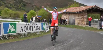 Amets Larranaga s'impose au Tour du Labourd, triplé espagnol au col de Lizarrieta