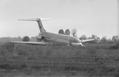 Avril 1977 : L'atterrissage périlleux d'un DC-9 KLM à Bordeaux-Mérignac sans blessés