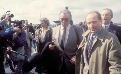 Avril 1986 : Robert Mitchum illumine le Festival du film policier de Cognac