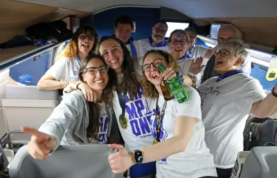 Basket Landes fête sa troisième Coupe de France dans le train