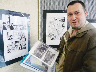 Cadaujac célèbre la BD avec une semaine marathon et un atelier avec l'auteur Sandro