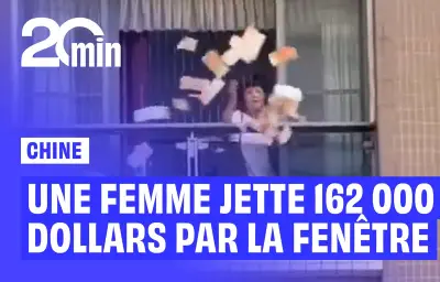 Chaos monétaire à Shantou : une femme jette 162 000 $ depuis son balcon