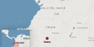 Colombie : attentat à la bombe fait 7 morts et 20 blessés dans le Cauca
