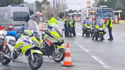 Contrôle exceptionnel sur l'A63 : téléphone au volant, infraction majeure avant les vacances