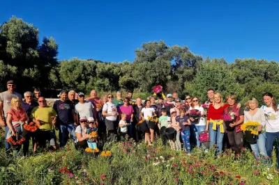 Corso fleuri à Ollioules : des milliers de fleurs cueillies à la main par les bénévoles
