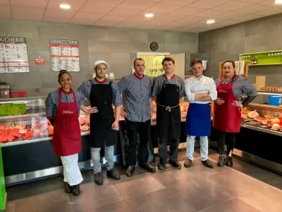 Damien Lesbegueries reprend la boucherie-charcuterie de Soustons avec sa compagne Amandine