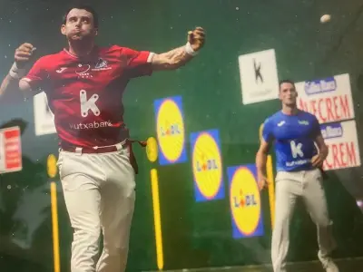 Dario Gomez crée la sensation en dominant le champion Jokin Altuna au buruz buru