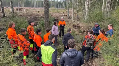 Des lycéens de Bazas en Lettonie pour un échange Erasmus+ sur la sylviculture