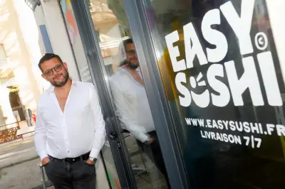 Easy Sushi : Vincent Veziano, l'entrepreneur qui a créé le fast-food du sushi