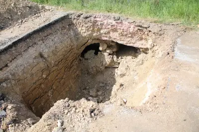 Effondrement d'une canalisation sur la D108 entre Lavardac et Xaintrailles : déviation jusqu'à fin avril