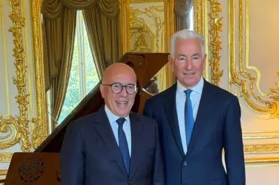 Eric Ciotti invite l'ambassadeur américain Charles Kushner à Nice pour le 4 juillet
