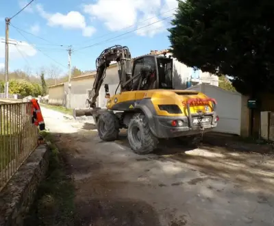 Fin des travaux au chemin de Pelon à Cissac-Médoc