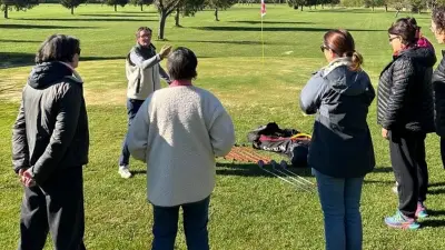 Formation golf Usep en Lozère : des enseignants initiés pour les scolaires