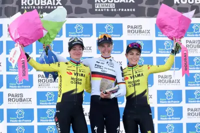Franziska Koch crée la surprise à Paris-Roubaix devant les favorites Vos et Ferrand-Prévot