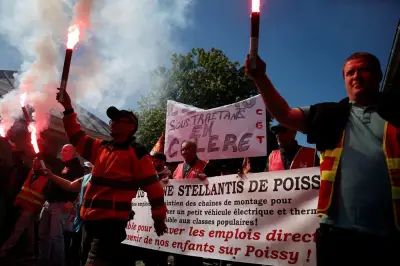 Grève chez Stellantis Poissy contre suppression massive de postes