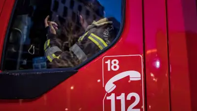 Incendie dans une déchetterie à Bellegarde : une benne d'encombrants en flammes