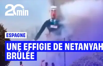 Incendie d'une effigie de Netanyahu en Espagne : Israël convoque l'ambassadeur