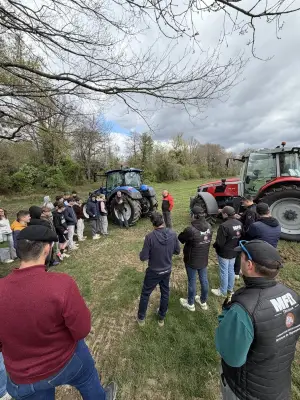 Innovations technologiques agricoles présentées par des élèves à Thiviers
