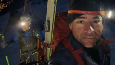 Julian Bugier gravit le Mont-Blanc pendant ses vacances