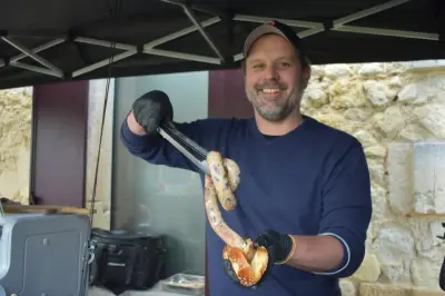 Julien Le Quéré crée la Dillonaise, une saucisse au vin du Médoc