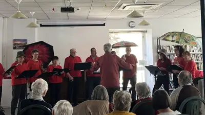 La chorale Chabanilles offre un moment de paix printanier à la résidence Piencourt