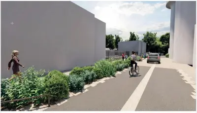 Langon : des rues jardinées pour plus de nature et de mobilités douces