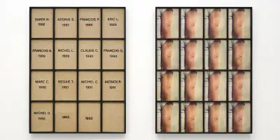 L'art sanglant de Michel Journiac exposé à la galerie Christophe Gaillard à Paris