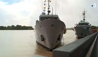 Le Guépard percute un ponton à Bordeaux en 2019