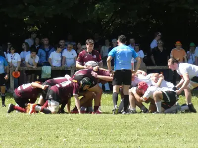 Le RC Cubzaguais montre son courage malgré une défaite en barrage de montée