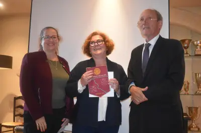 Le Rotary Bordeaux-les-Jalles accueille Fiona Cooke et prépare son tournoi de golf caritatif