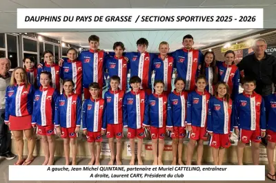 Les Dauphins de Grasse, 40 ans de passion natatoire et une nouvelle ère en 2027