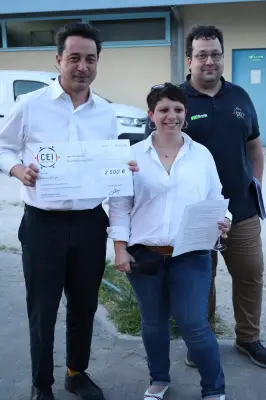 Les entrepreneurs izonnais offrent 2 500 € pour la Statue de la Liberté