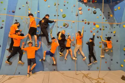 Les élèves de la section montagne de Tende brillent en escalade UNSS